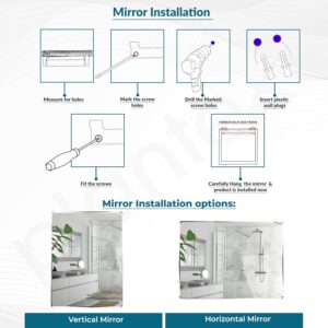 Plantex Frameless Mirror for Bedroom/Bathroom/Dressing Room/Living Room/Entryway/Wall - Rectangle Shape (18 X 24 Inch) - Image 7