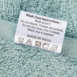 Amazon Brand - Solimo - Cotton Bath Towel | 500 GSM | Fade Resistant | Aqua Green - Image 9