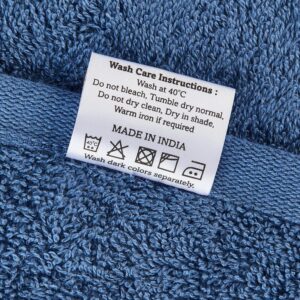 Amazon Brand - Solimo - Cotton Bath Towel | 500 GSM | Fade Resistant | Dark Blue - Image 9