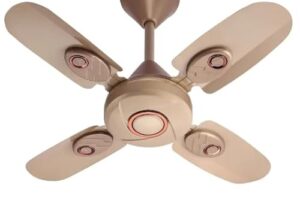 24-inch Ceiling Fan with 4 Blades, Beige... - Image 2