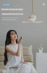 Crobat Smart Ceiling Fan with LED Night Light, Inf... - Image 10