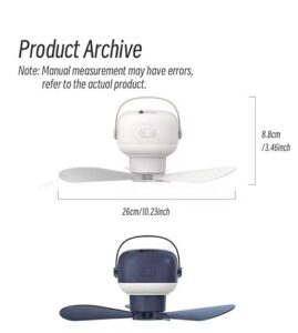 Crobat Smart Ceiling Fan with LED Night Light, Inf... - Image 6