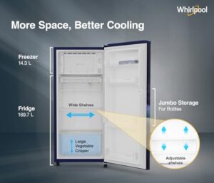 Whirlpool 184 L 3 Star Direct-Cool Singl... - Image 6