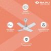 Bajaj Maxima 600 MM Ceiling Fan 【White】 - Image 5