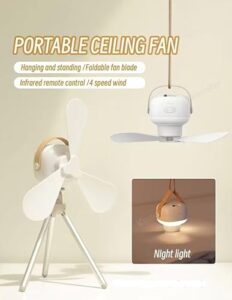 Crobat Smart Ceiling Fan with LED Night Light, Inf... - Image 3