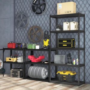 JD FRESH 6 Shelf Iron Rack for Storage/Adjust... - Image 3