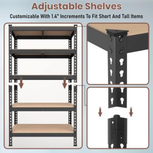 JD FRESH 6 Shelf Iron Rack for Storage/Adjust... - Image 10