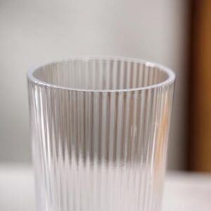 Nestasia Glass Set of 6 Tall Tumblers - Trans... - Image 4