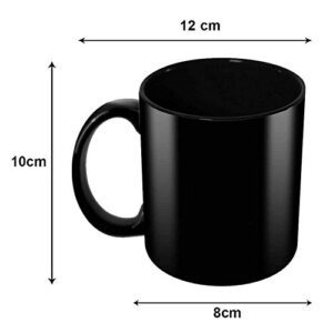 KIE Black Pipe Ceramic Mug Set of 1 Pcs Tea M... - Image 4