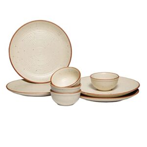 Yourowndcor Stoneware Ceramic Solid Dinner Se... - Image 4