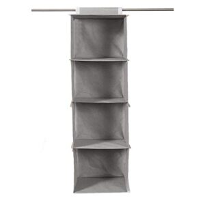 Kuber Industries 4 Shelf Closet Hanging Organ... - Image 6
