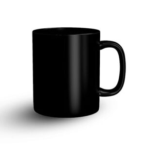 KIE Black Pipe Ceramic Mug Set of 1 Pcs Tea M... - Image 2