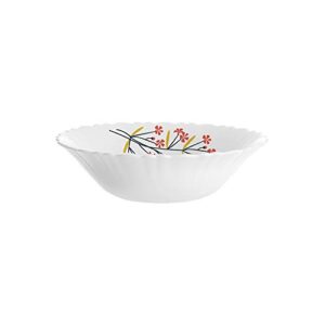Larah by Borosil Red Bud Silk Series Opalware... - Image 5