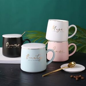 BonZeal Ceramic Premium Coffee Mug with Lid S... - Image 6