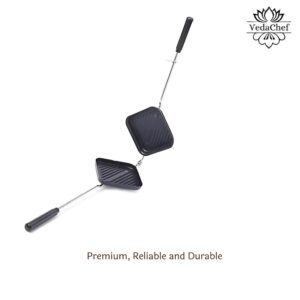 VedaChef Premium Non-Stick Grill Sandwich Toa... - Image 5
