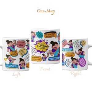 MADDOCK CORP Printed Ceramic Milk & Coffee Mu... - Image 6
