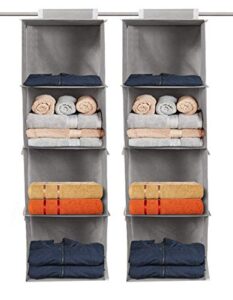 Kuber Industries 4 Shelf Closet Hanging Organ... - Image 2