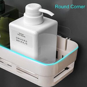 BRUSHFINCH Shower Caddy Suction Cup Shower Sh... - Image 8