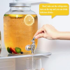 EVATTA 4 Litre Glass Juice Dispenser - Water ... - Image 6