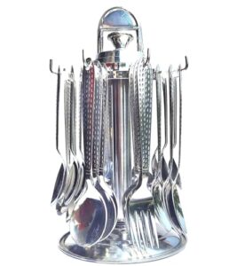 Blluex Stainless Steel 24 Pcs Cutlery Set for... - Image 2