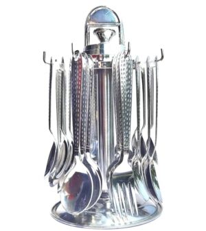Blluex Stainless Steel 24 Pcs Cutlery Set for... - Image 2