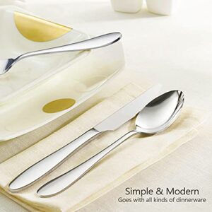40-Piece Silverware Set, HaWare Stainless Ste... - Image 5