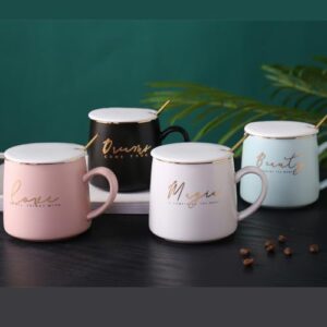 BonZeal Ceramic Premium Coffee Mug with Lid S... - Image 5