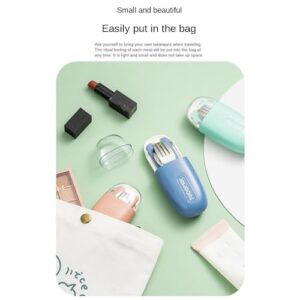FAVELA Portable Travel Cutlery with Case Uten... - Image 6