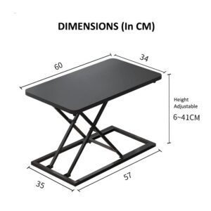 TARKAN Wood Standing Desk Riser, Height Adjus... - Image 3