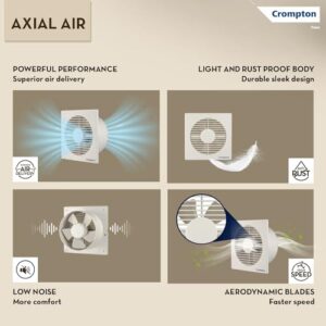 Crompton Axial Air 200 mm (8 inch) Kitchen/Ba... - Image 4