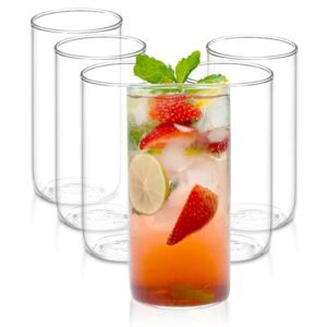 AGARO Elite 340 ml Glasses Set of 6, Transpar... - Image 2