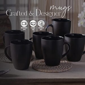 Indulge Homes Ceramic Serving Black Matte Fin... - Image 7
