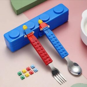KOBBET® Kids Stainless Steel Building Blocks ... - Image 2