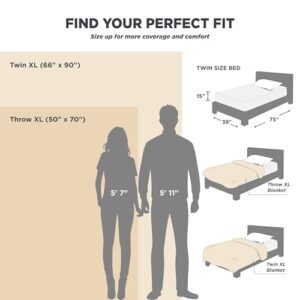Bedsure 100% Cotton Muslin Large Throw Blanke... - Image 8