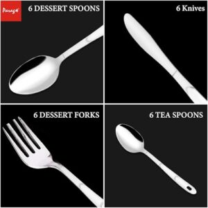 Parage 25 Pieces Glory Stainless Steel Cutler... - Image 4