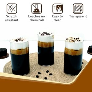 AGARO Elite 340 ml Glasses Set of 6, Transpar... - Image 6