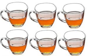 Glass Tea Cup Set of 6 140 mL – Heat-Resistan... - Image 5