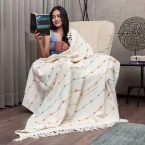 Urban Space Handmade Pure Cotton Sofa Throw B... - Image 2