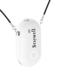 Staywell Necklace Air Purifier | Portable & Wearable Ionizer | Personal Air Purifier for Office, Travel, Metro, Flights | No Filters Needed | 20hr Battery | 12-Month Warranty - Image 2