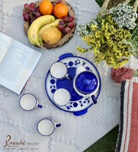 Praahi Lifestyle Tea Cup Set with Kettle & Se... - Image 8