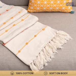 Urban Space Handmade Pure Cotton Sofa Throw B... - Image 5