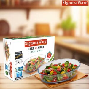 SIGNORA WARE Bake 'N' Serve Borosilicate Glas... - Image 7
