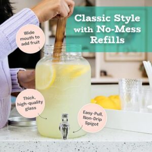EVATTA 4 Litre Glass Juice Dispenser - Water ... - Image 8