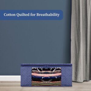 Homestrap Set of 6 Cotton Quilted Saree Cover... - Image 8