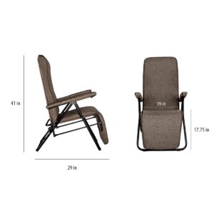 FURLAY Recliner Chair Coffee Bean Moulded Cus... - Image 3