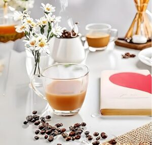 Glass Tea Cup Set of 6 140 mL – Heat-Resistan... - Image 3