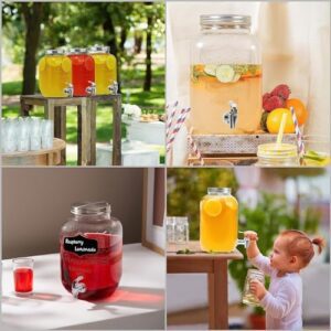 EVATTA 4 Litre Glass Juice Dispenser - Water ... - Image 9
