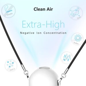 Staywell Necklace Air Purifier | Portable & Wearable Ionizer | Personal Air Purifier for Office, Travel, Metro, Flights | No Filters Needed | 20hr Battery | 12-Month Warranty - Image 8