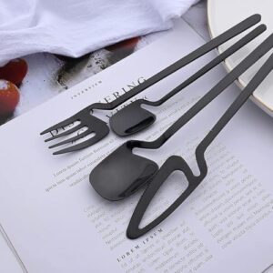 AMPLIN Modern Stainless Steel Flatware Set – ... - Image 8