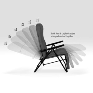 FURLAY Recliner Chair Coffee Bean Moulded Cus... - Image 10